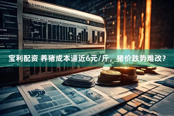宝利配资 养猪成本逼近6元/斤，猪价跌势难改？